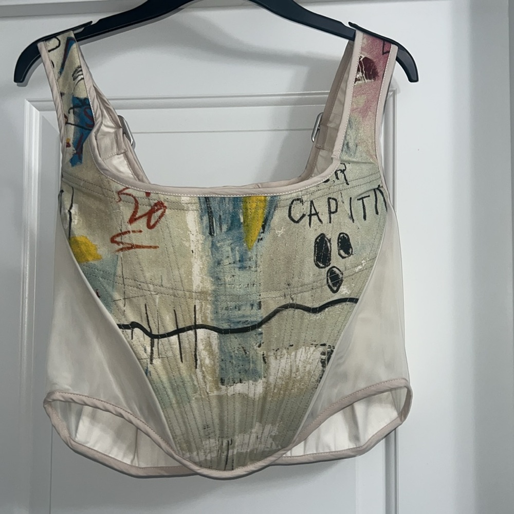 - Hm basquiat denim corset SALE TODAY - Picture 10 of 11